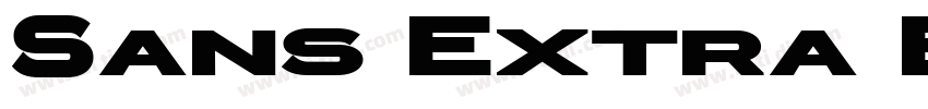 Sans Extra Bold字体转换 Sans Extra Bold字体转换